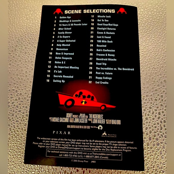 “Disney” Pixar The Incredibles- 2 Disc DVD - Picture 6 of 7